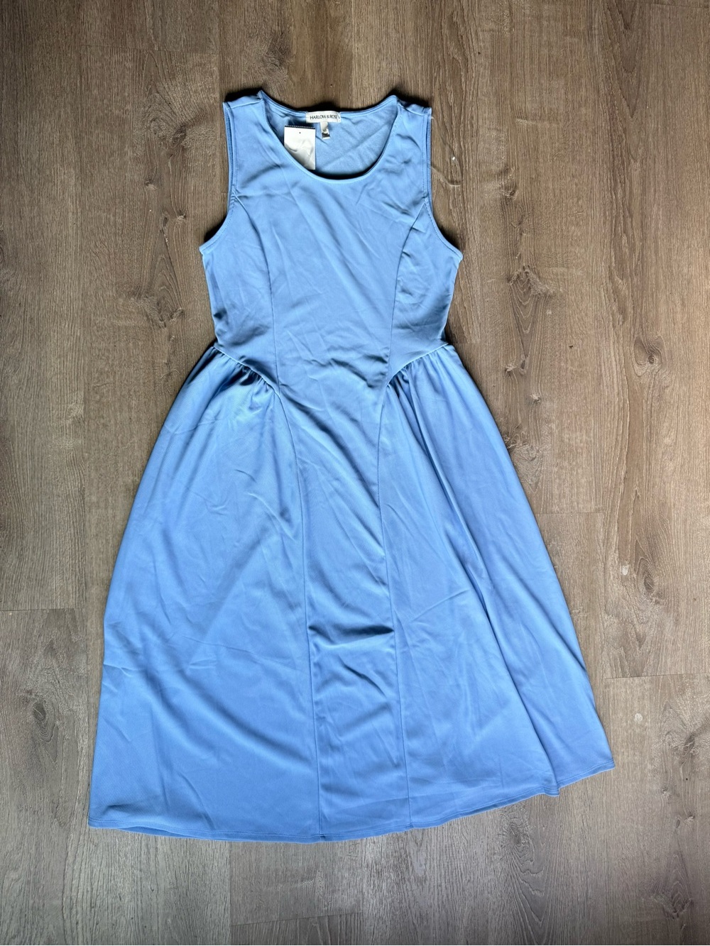 Harlow & Rose Blue Midi Dress